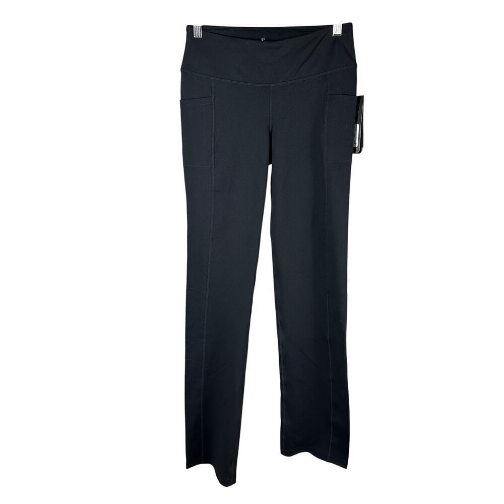 Skechers GO WALK Legging Pants Black Size Small Pockets